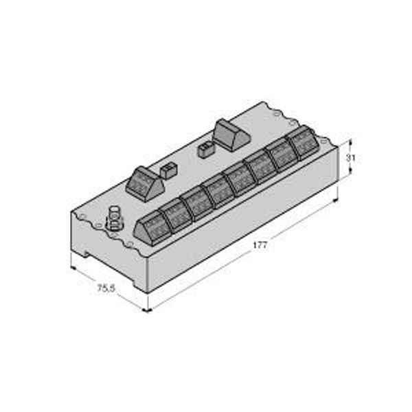 IP20 Junction Box, 8-Channel FOUNDATION Fieldbus and PROFIBUS-PA   JRBS-40SC-8C/EX image 1