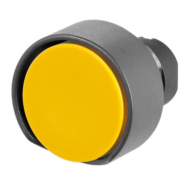 Push-button Ø 32, guarded yellow image 1