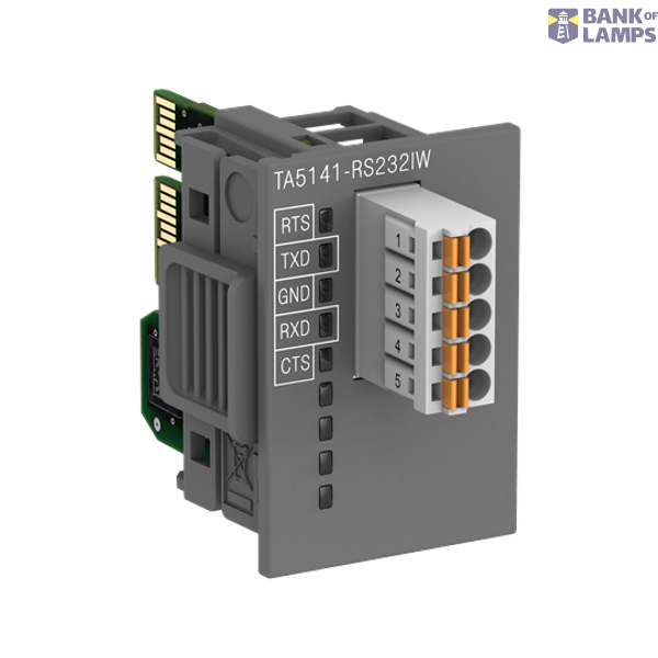 TA5141-RS232IW:AC500,Serial interface adapter, option board, 1xRS232 isolated, image 1