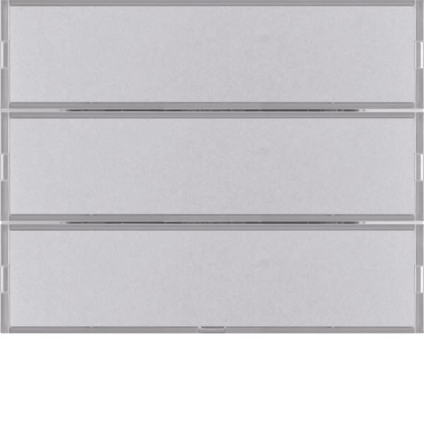 Push-button 3gang, lab. field, + RGB LED, internal temp. sensor, KNX - image 1