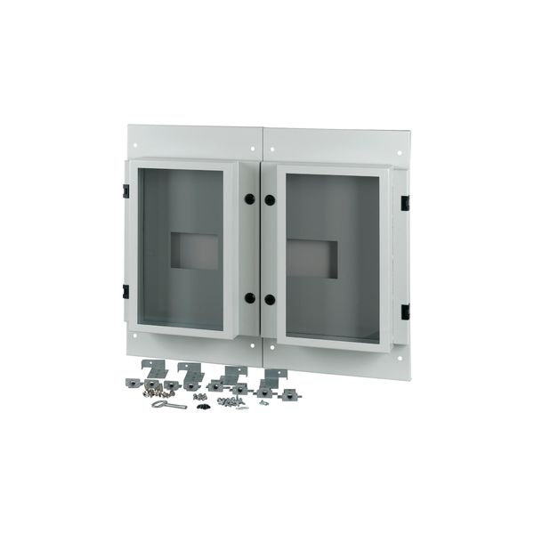 XM2N44F08C-55 Front plate, 2xNZM4, 4p, fixed, W=800mm, IP55, grey image 5