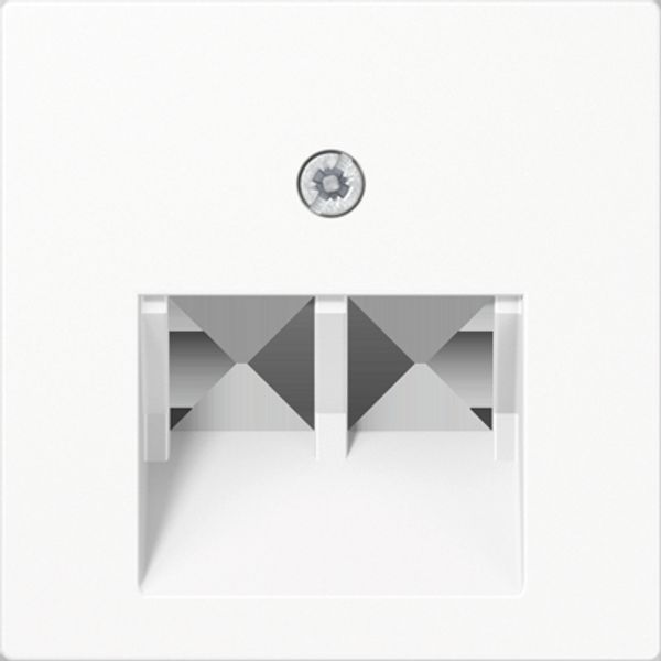 Centre plate for modular jack socket A569-2BFPLUAWW image 2