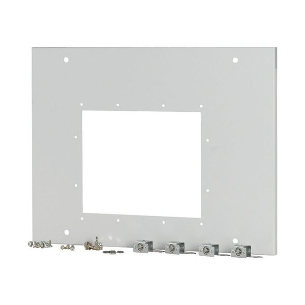 XTMPIX16FC-H550W425 Front cover for IZMX16, fixed, HxW=550x425mm, grey image 4