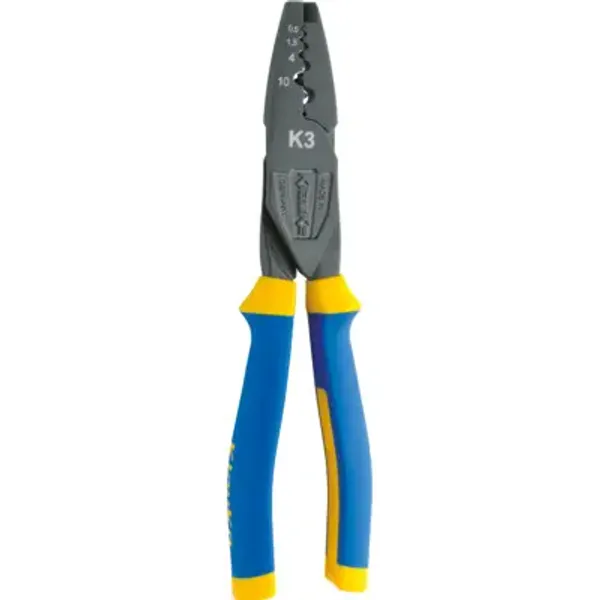 Crimping pliers for wire end ferrules, 0.5-16 mm², AWG 20-5, Klauke K3 image 1