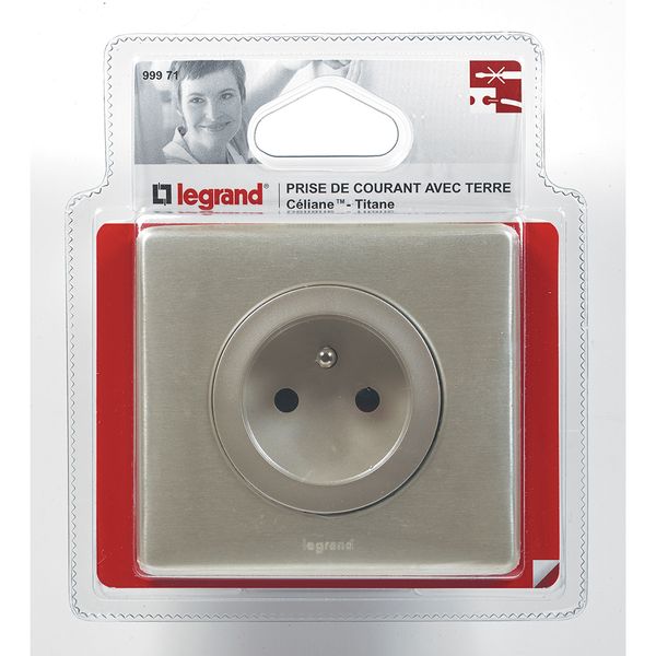 PRISE 2P+T F/B BORNES AUTOMATIQUES DIY COMPOSABLE N3 image 1