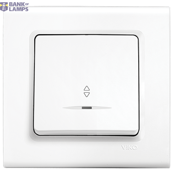 Linnera-Rollina Q C Illuminated 2 Pole Switch (16A) Beige image 1