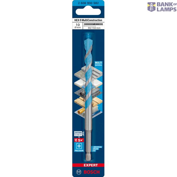 EXPERT HEX-9 MultiConstruction Drill Bit, 10x90x150 image 2
