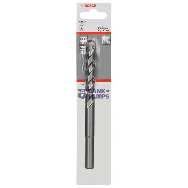 Concrete drill bit CYL-3 13 x 90 x 150 mm, d 10 mm image 2