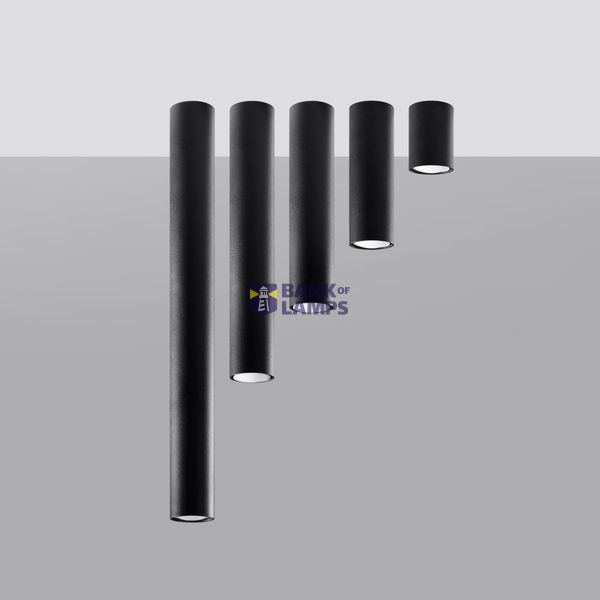 SPOT LAGOS 40 BLACK GU10 1X40W IP20 image 6