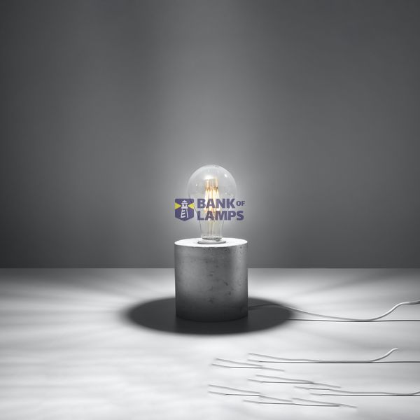 DESK LAMP SALGADO CONCRETE E27 1X60W IP20 image 6
