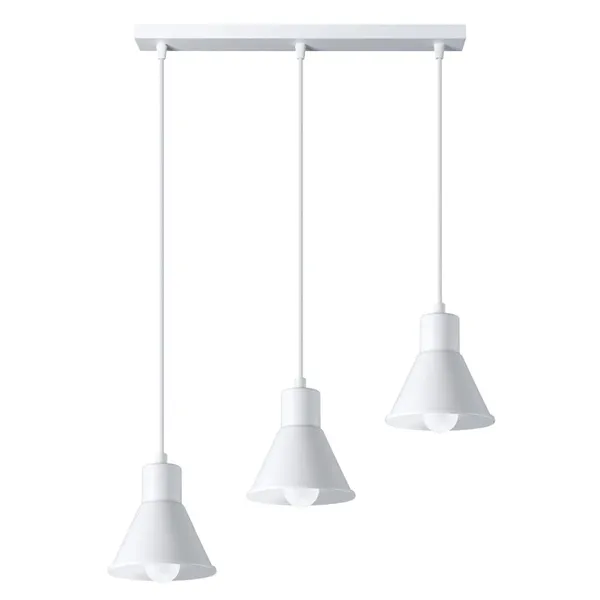 HANGING LAMP TALEJA 3 WHITE E27 3X60W IP20 image 1