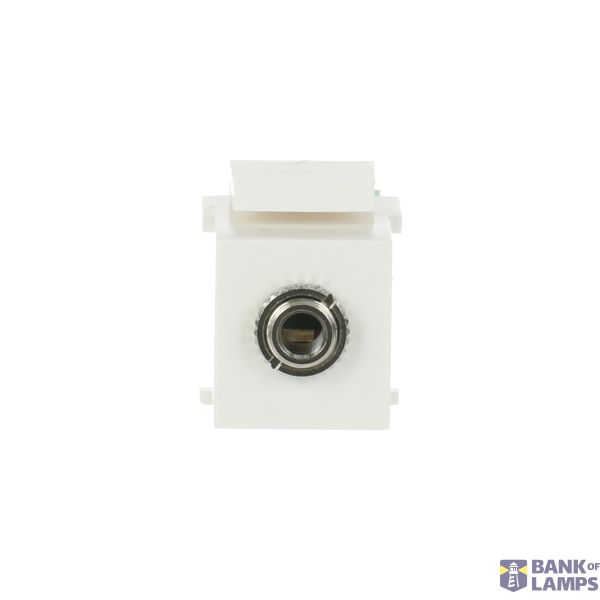 0229/42-500 Keystone module with 3.5mm Mini-Audio white image 1