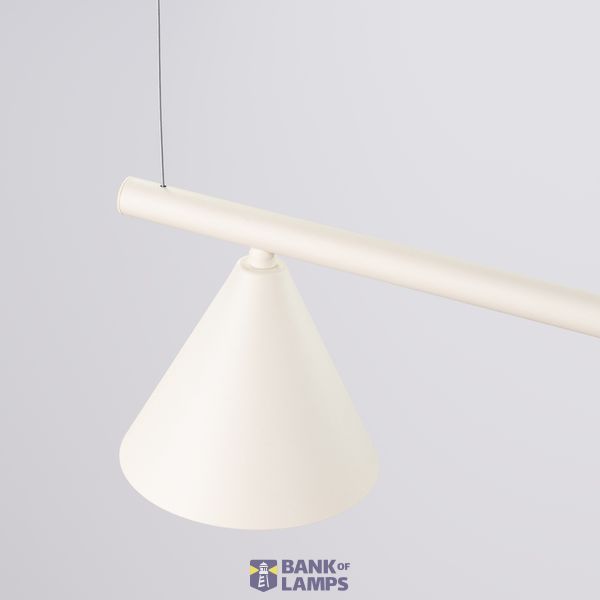 Chandelier NOX 4L beige image 7