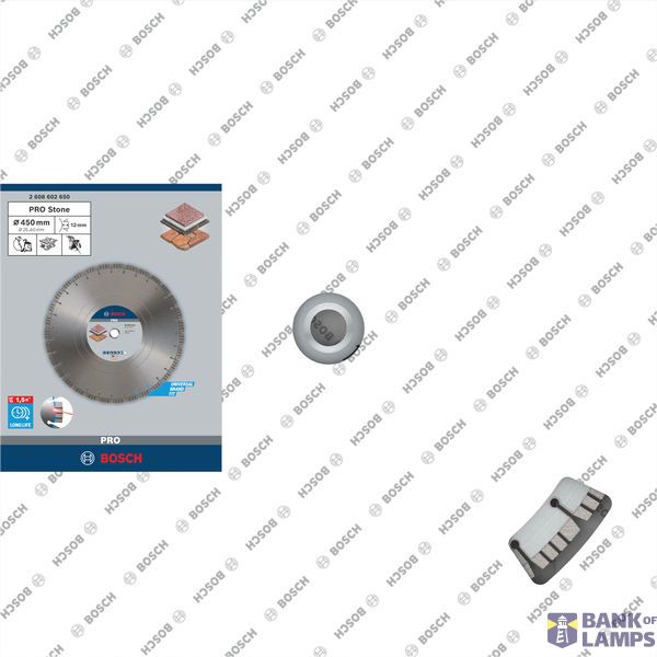 Diamond cutting disc Best for Stone 350 x 20,00+25,40 x 3,2 x 15 mm image 1