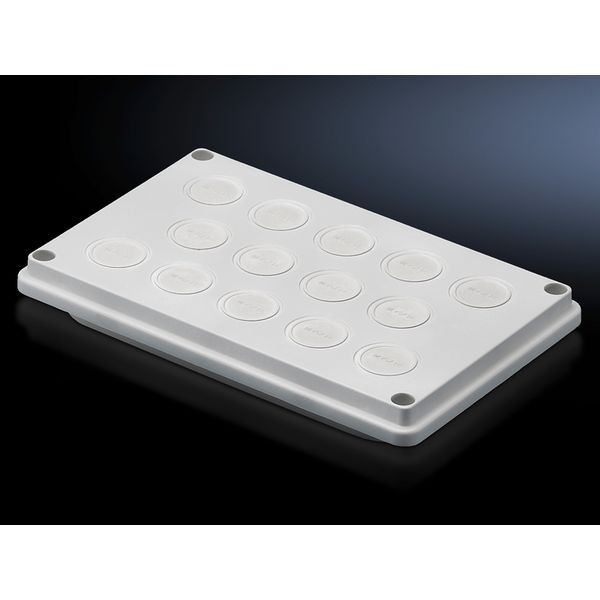 SV Cable entry gland, 14xM25/32, insulating material image 2