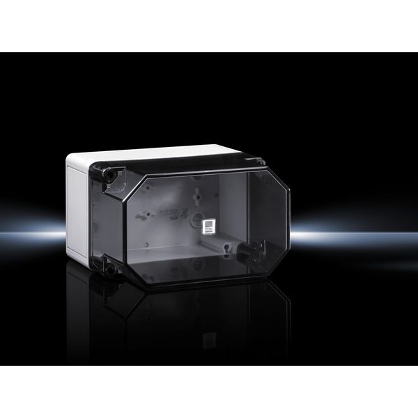 PK Polycarbonate enclosure, WHD: 180x110x165 mm image 2