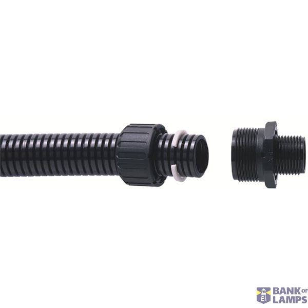 KC16/M20/A/BL STRAIGHT M20 IP66.69/ NC16 COND BLK image 1
