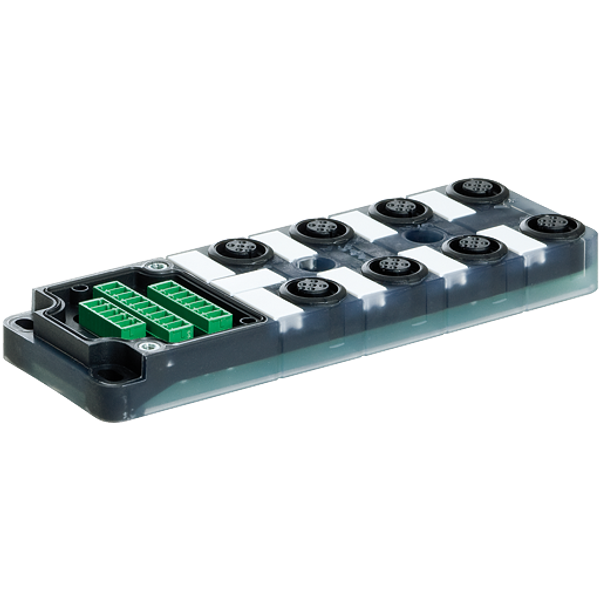 EXACT12, 8XM12, 5P, BASIC HOUSING, W.O. LED'S Without homerun-cable image 1