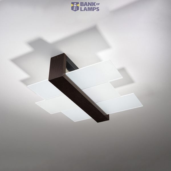 PLAFON FENIKS 2 WENGE E27 2X60W IP20 image 4