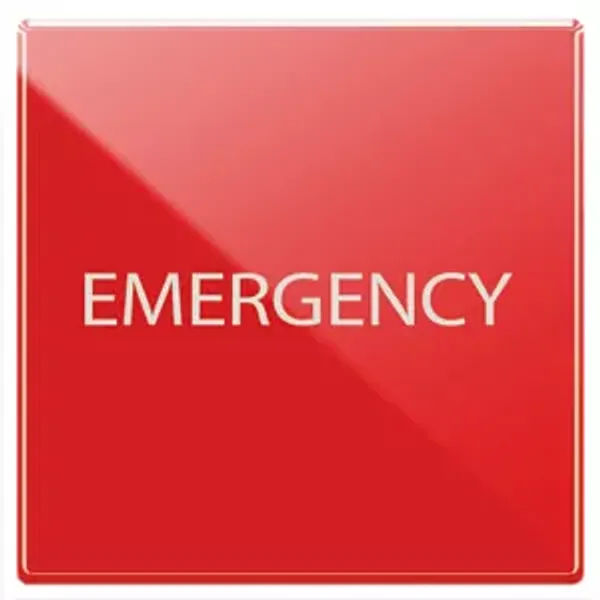 Emergency Button 1P NO+NC 10A, S44, red colour - 2 Mod. image 1