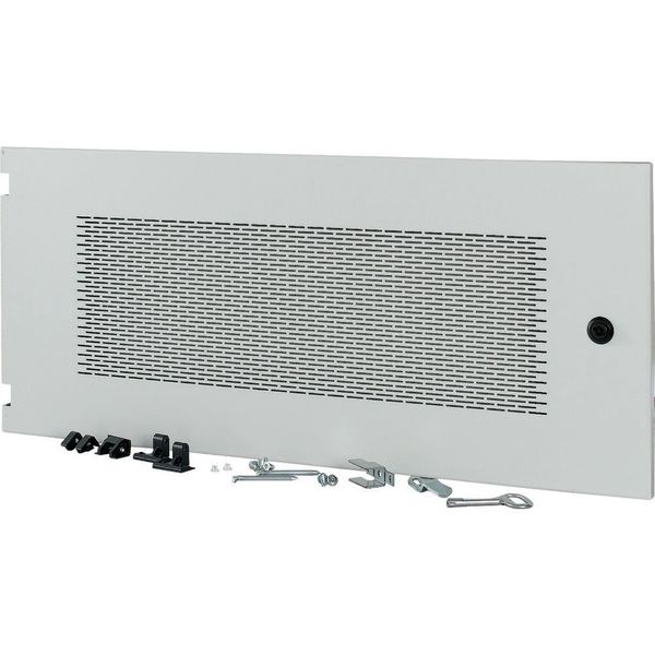 XTSZDSQV3-H350W800 Section wide door, ventilated, HxW=350x800mm, IP31, grey image 3