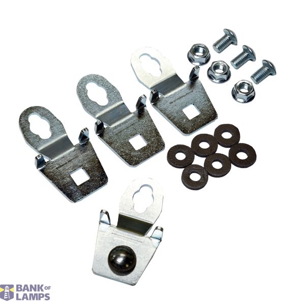 Wall-mounting brackets for WST enclosures up to H=800 image 2