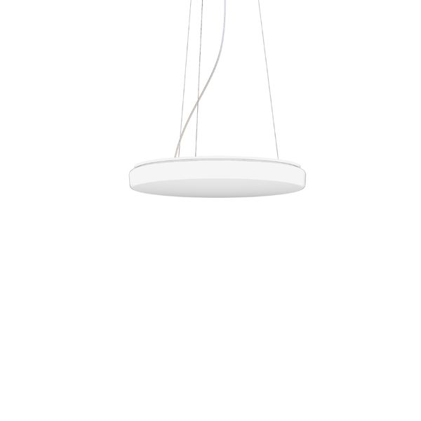 Flat Polymero Kreis Slim, 28 W, 3400 lm, 840, white, Phase-cut Pendant image 1