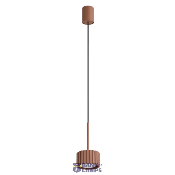 Pendant lamp AURA 1 mocha Gx53 image 1