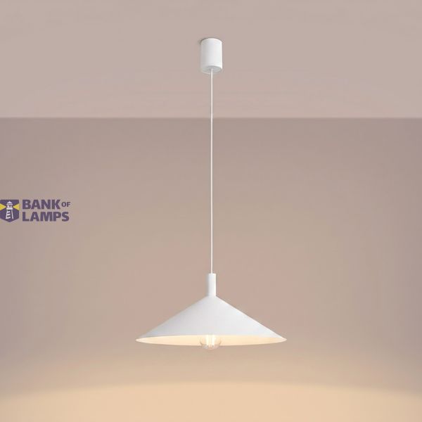 Pendant lamp NOX 40 white image 2