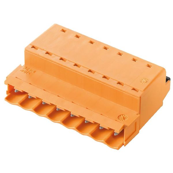 PCB plug-in connector, male plug, 5.08 mm, Number of poles: 5, 180°, PUSH IN with actuator, Clamping range, max. : 3.31 mm², Box image 1