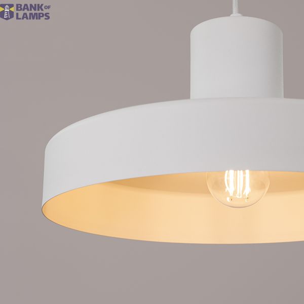 Pendant lamp BILO biała image 9