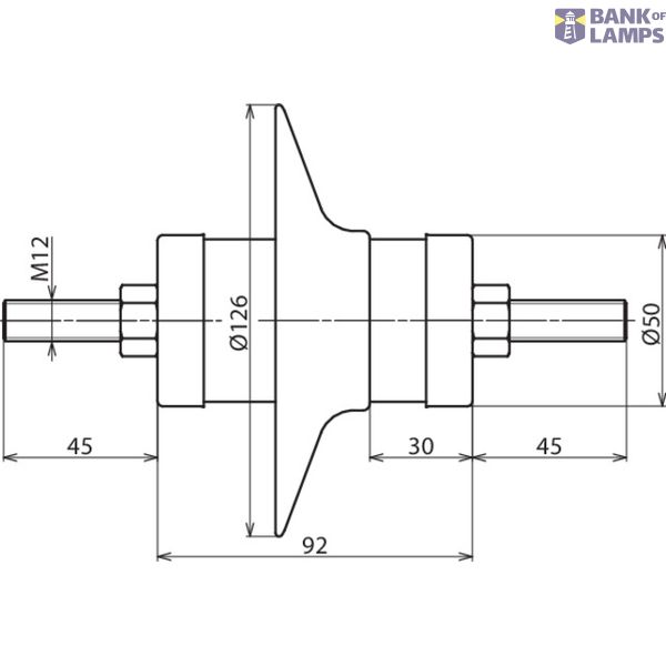 DEHNmid MV arrester Ur: 3kV In: 10kA line disch. class 1 normal creepa image 2
