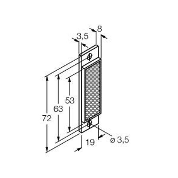 Accessories Reflector   BRT-53X19A image 1