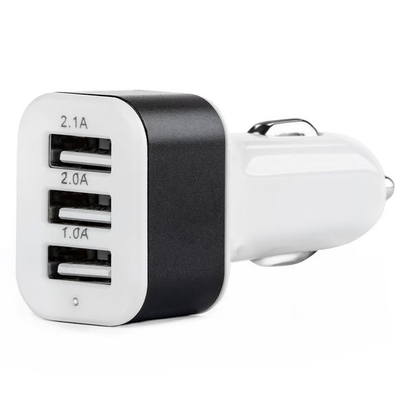 Phone charger 3xUSB white PCH-03 image 1