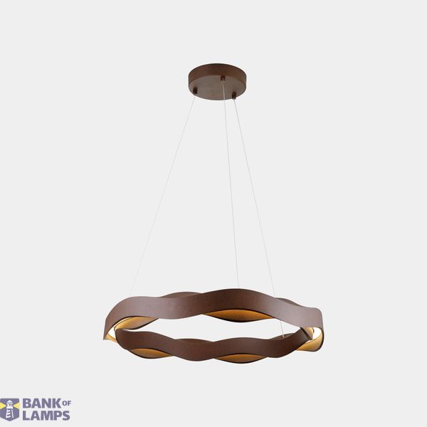 Pendant Hello Ø600 LED 24.3W 1341lm 2700K Painted rust image 1