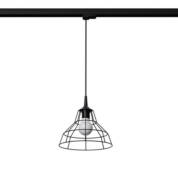 HANGING LAMP 3 PHASE ANATA BLACK E27 4000K 7.5W 690LM image 1