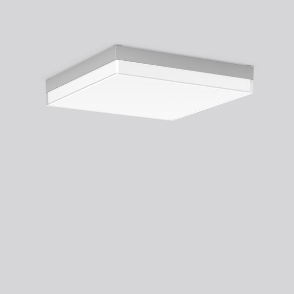 FLAT SLIM square, 27...40 W, 2900...4450 lm, 830, 840, silver, on/off  image 2
