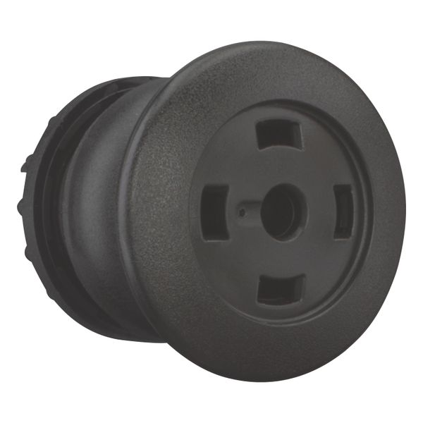 M22S-DRP-S-X Mushroom actuator, RMQ-Titan, Mushroom, maintained, Mushroom black, Without button plate, Bezel: black image 7