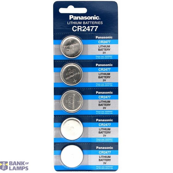 PANASONIC Lithium CR2477 BL5 image 1