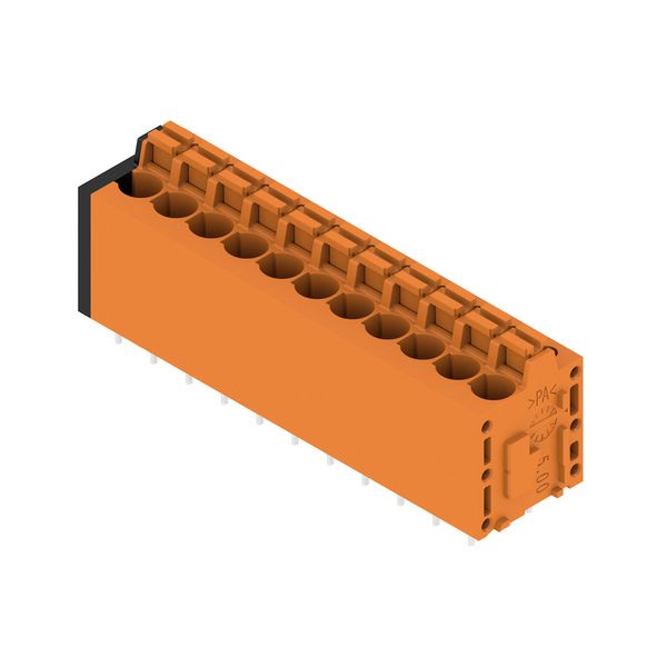 Printed circuit board terminals, 5.00 mm, Number of poles: 11, 180°, Solder pin length (l): 3.5 mm, tinned, black, PUSH IN with actuator, Clamping range, max. : 2.5 mm², Box image 2