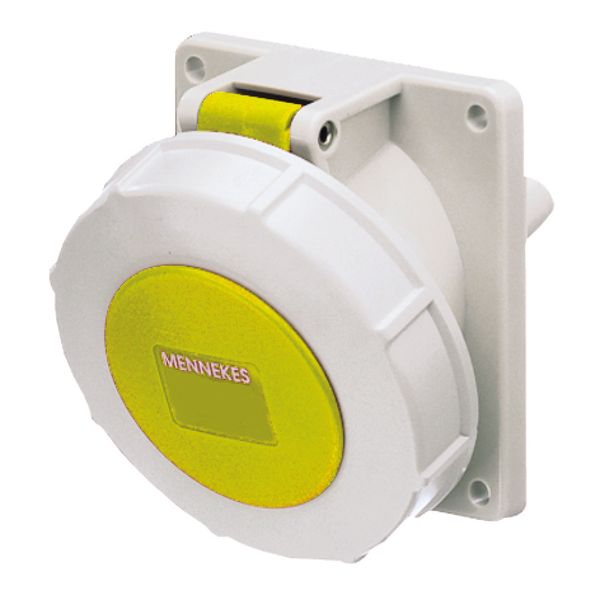 Inbouwcontactdoos 32A 3P 4H 110V IP67 image 1