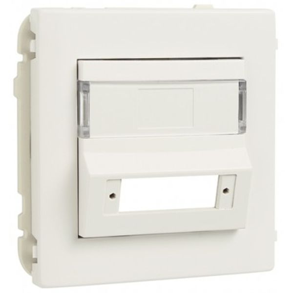 C.P. F/COUPLER F/SC APC DUPLEX FO CONNECT PL image 1