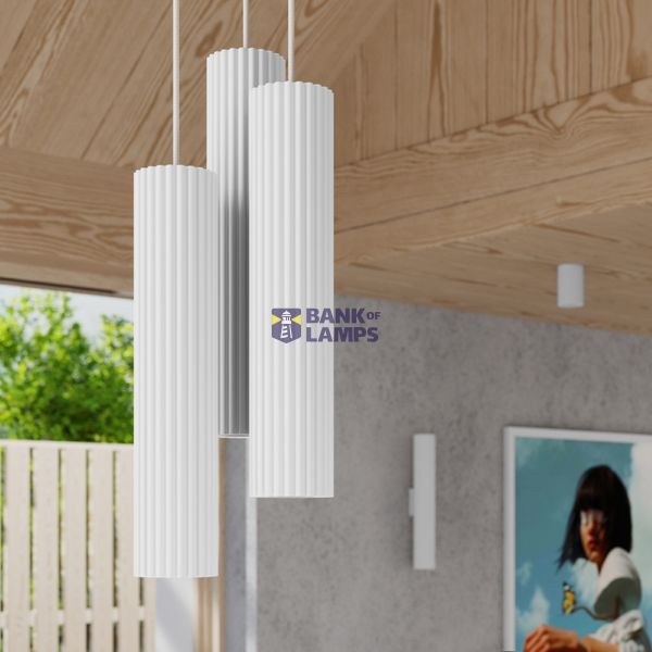 OBLONG WALL LAMP TOP BOTTOM WHITE CARBON WITH 2XGU10 THREAD image 6