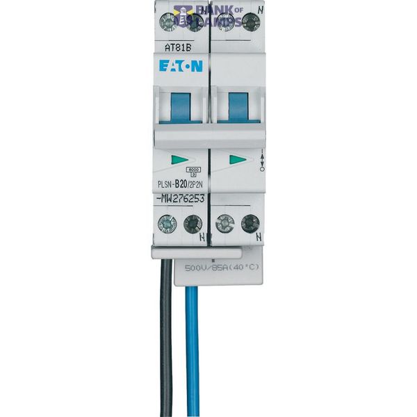 MCB 6kA 2P+2N 20A B-kar FLEX image 4