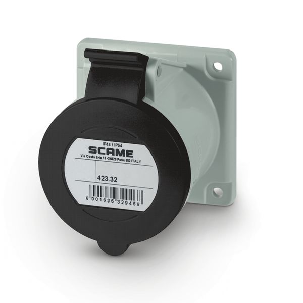 FLUSH MOUNTING SOCKET IP44 3P+E 32A 7h image 1