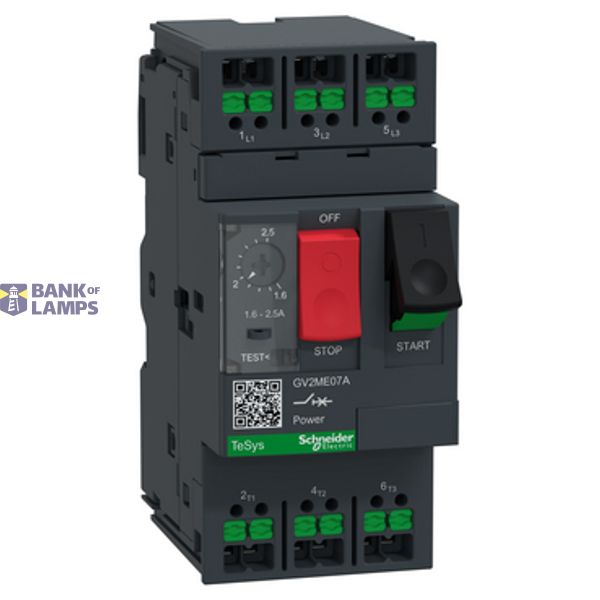 Tesys MOTOR CB TH-MAG 2.5A PB Snap-in image 1