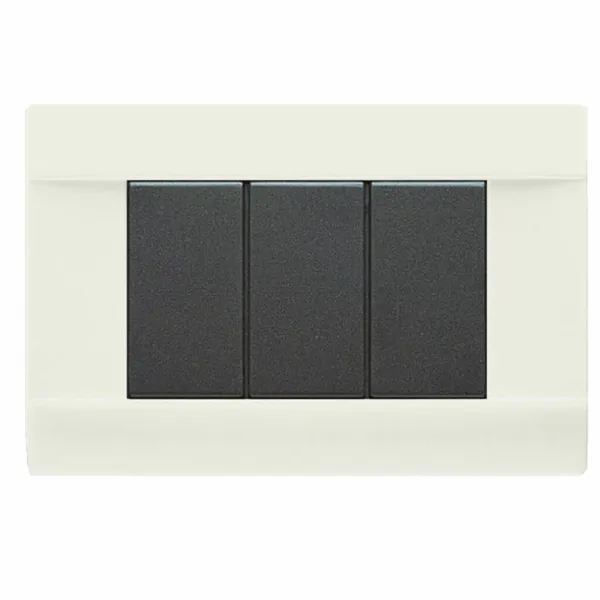 PLATE  THERMOPL.3 MOD.ICE WHITE image 1