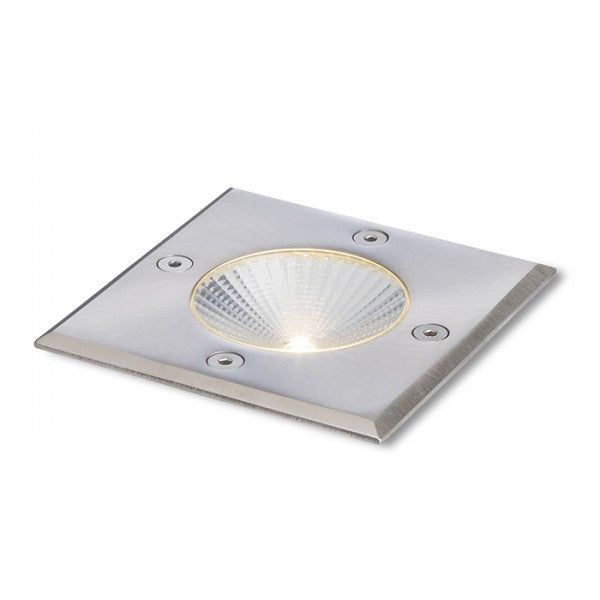 RIZZ SQ 105 stainless steel 230V LED 3W 96° IP65 3000K image 1
