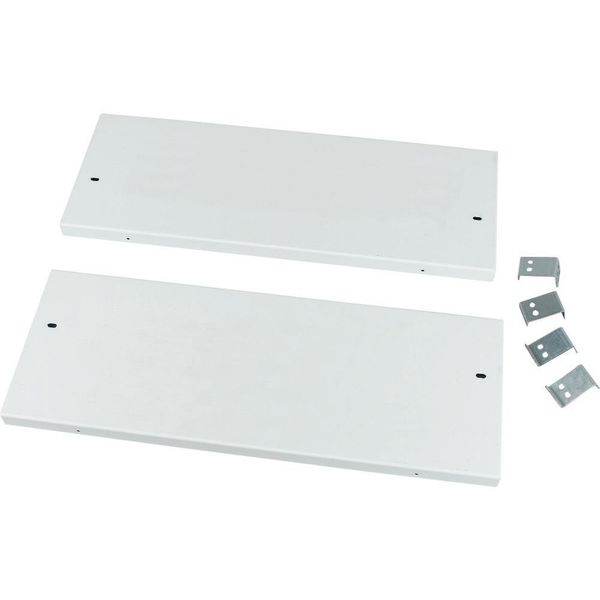 XMC0606-BS Snap-on cover, closed, BS, HxW=150x600mm, grey image 6