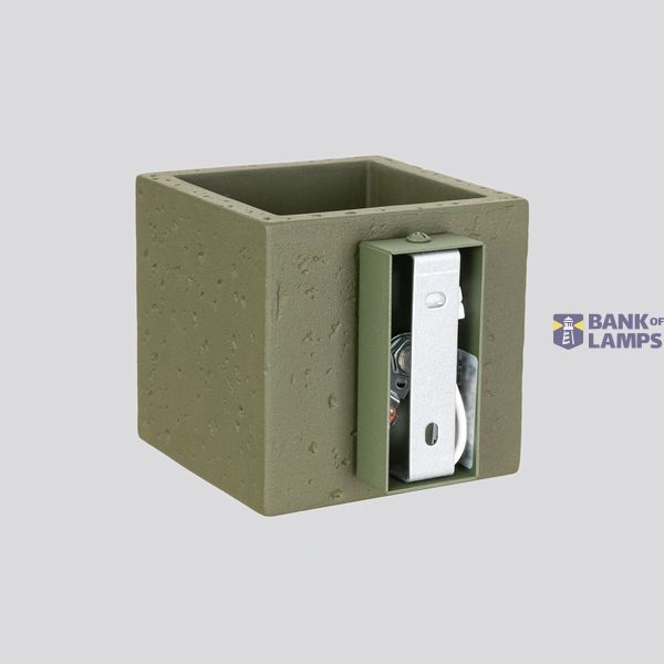Wall lamp QUAD concrete olive green image 7